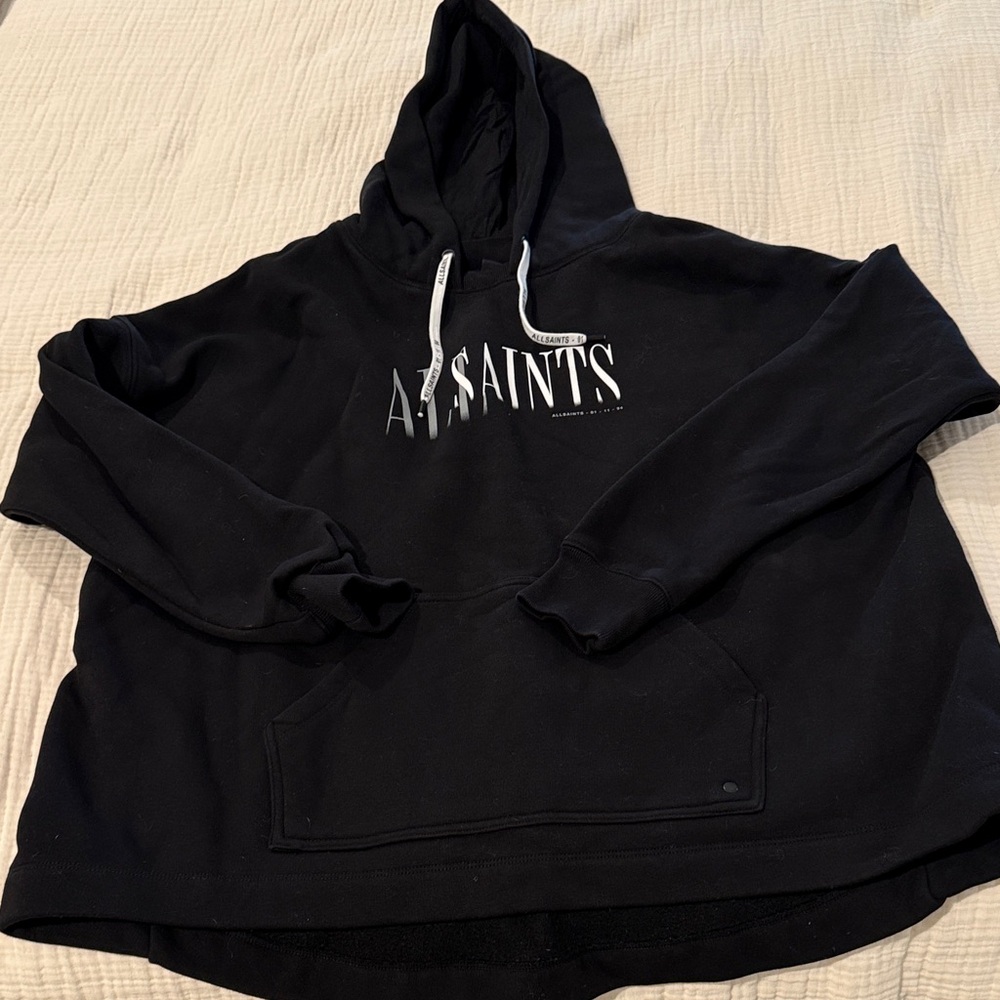 All Saints Black Sweatshirt